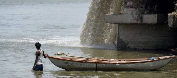 Река Ганг в Индии Река Ганг в Индии - Sputnik Армения