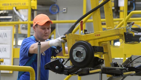 Запуск производства автомобиля Ford Fiesta на заводе Ford Sollers в Набережных Челнах - Sputnik Армения