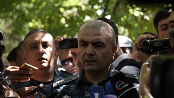 Заместитель начальника Полиции Армении Унан Погосян. - Sputnik Армения