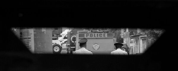 Полицейские и спецтехника Полицейские и спецтехника - Sputnik Արմենիա