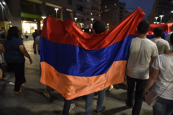Шествие гражданских активистов на Северном проспекте Шествие гражданских активистов на Северном проспекте - Sputnik Армения