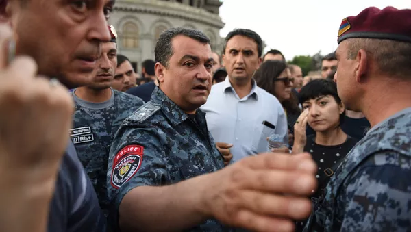 Митинг в Ереване - Sputnik Армения