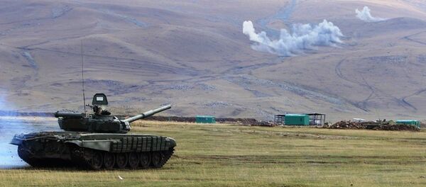 Танковые подразделения ЮВО Танковые подразделения ЮВО - Sputnik Армения