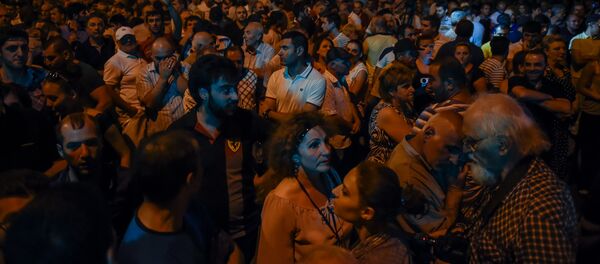 Митинг Никола Пашиняна Митинг Никола Пашиняна - Sputnik Армения