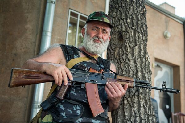 Член вооруженной группы по прозвищу Дед - Sputnik Армения
