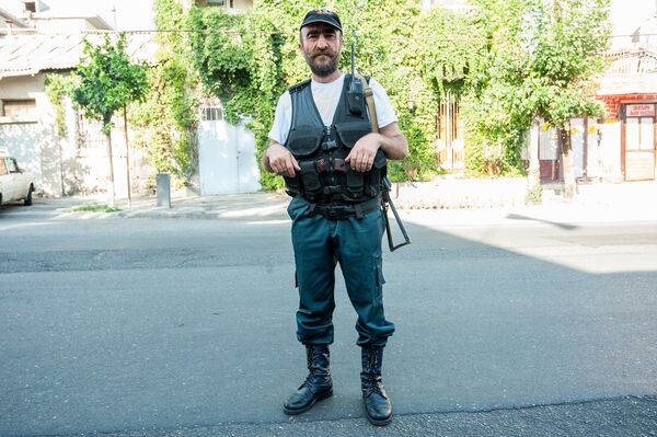 Павлик Манукян - лидер вооруженной группы, захватившей здание  полка - Sputnik Армения