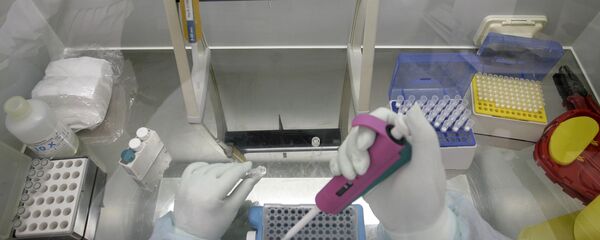 В вирусологической лаборатории Центра по профилактике и борьбе со СПИДом и инфекционными заболеваниями - Sputnik Արմենիա