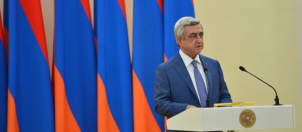 Серж Саргсян - Sputnik Армения