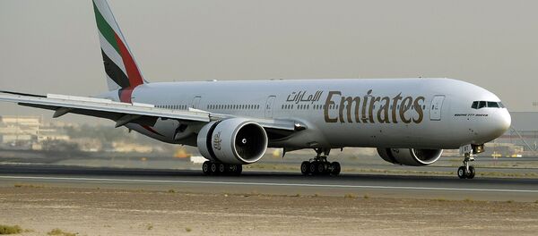 Самолет авиакомпании Эмиратс (Emirates) Самолет авиакомпании Эмиратс (Emirates) - Sputnik Արմենիա
