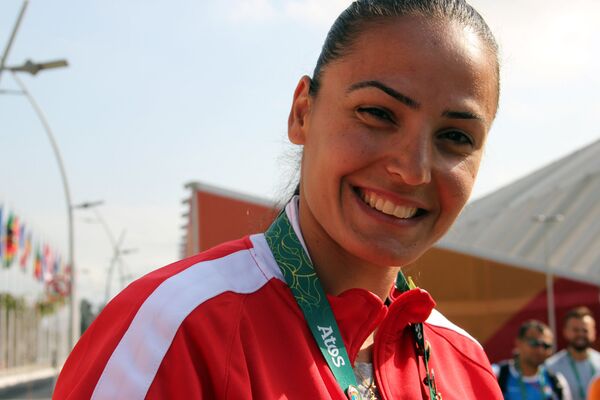 Олимпийские игры 2016 в Рио. Олимпийский городок. Амалия Шароян Олимпийские игры 2016 в Рио. Олимпийский городок. Амалия Шароян - Sputnik Արմենիա