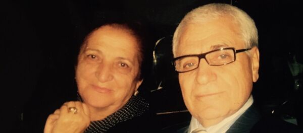 Дживан Гаспарян со своей женой Астхик Заргарян - Sputnik Արմենիա