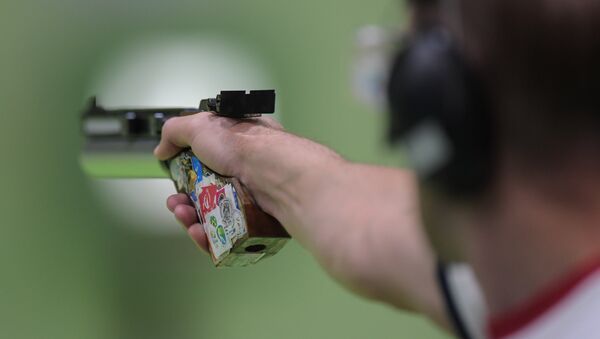 Олимпийские игры 2016 в Рио. Пневматический пистолет - Sputnik Արմենիա