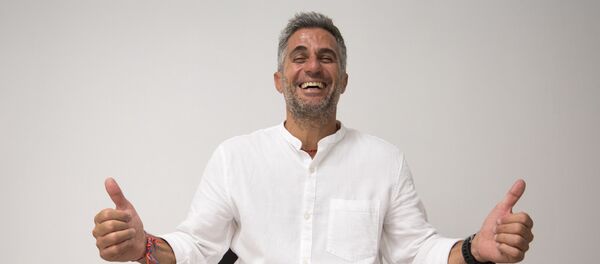 Пресс-конференция, посвященная Международному дню альпинизма. Ара Хачадурян - Sputnik Армения