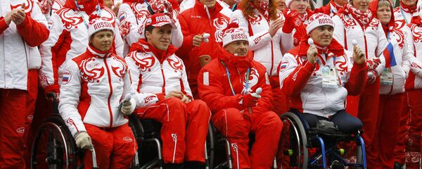 Российские паралимпийцы Российские паралимпийцы - Sputnik Армения