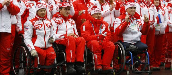 Российские паралимпийцы Российские паралимпийцы - Sputnik Армения