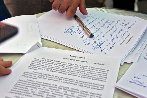 Акция журналистов в поддержку свободы слова Акция журналистов в поддержку свободы слова - Sputnik Армения