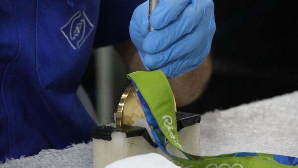СПУТНИК_Как делают олимпийские медали для ОИ-2016 в Рио-де-Жанейро - Sputnik Армения