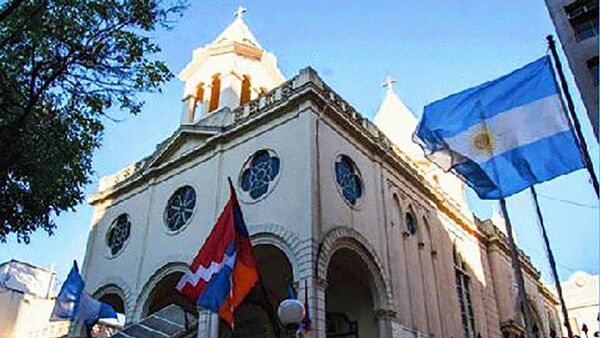 Բուենոս Այրեսի Պալերմո թաղամասում գտնվող Սուրբ Գրիգոր Լուսավորիչ եկեղեցի - Sputnik Армения
