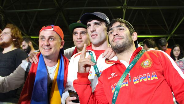 Армянские спортсмены в Рио. Нарек Абгарян - Sputnik Армения
