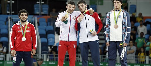 Мигран Арутюнян. Олимпийские игры в Рио де-Жанейро 2016 Мигран Арутюнян. Олимпийские игры в Рио де-Жанейро 2016 - Sputnik Армения