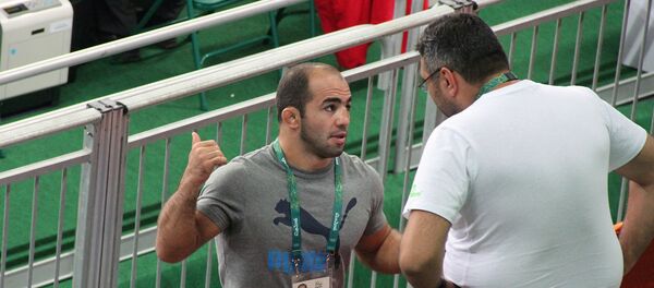 Арсен Джулфалакян на трибунах в Рио-2016 - Sputnik Արմենիա