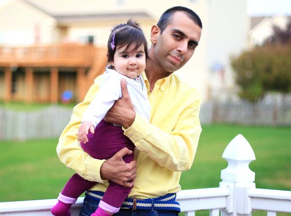 Вардан Зилфугарян с дочерью Вардан Зилфугарян с дочерью - Sputnik Արմենիա