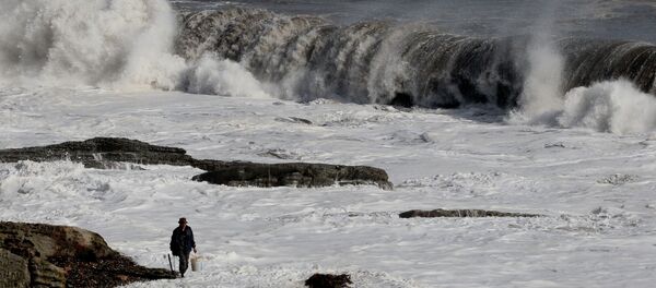Тайфун Санба во Владивостоке Тайфун Санба во Владивостоке - Sputnik Армения