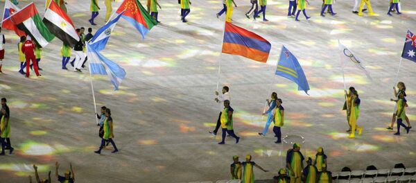 Знаменосец Артур Алексанян - Sputnik Армения