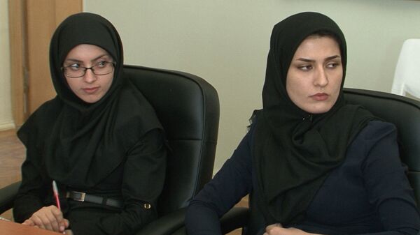 Иранские женщины в посольстве ИИР в Армении Иранские женщины в посольстве ИИР в Армении - Sputnik Արմենիա