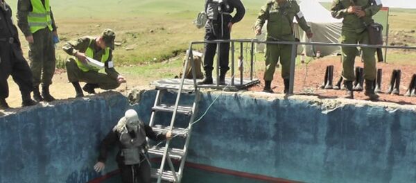 Танкисты ЮВО в Армении впервые приступили к легководолазной подготовке в высокогорье Танкисты ЮВО в Армении впервые приступили к легководолазной подготовке в высокогорье - Sputnik Армения