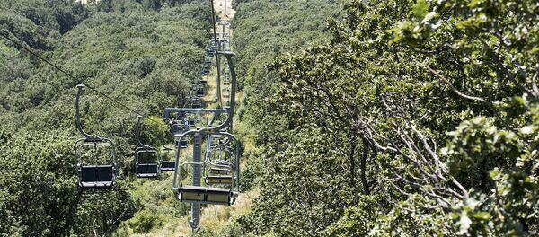 Канатная дорога в Джермуке - Sputnik Армения