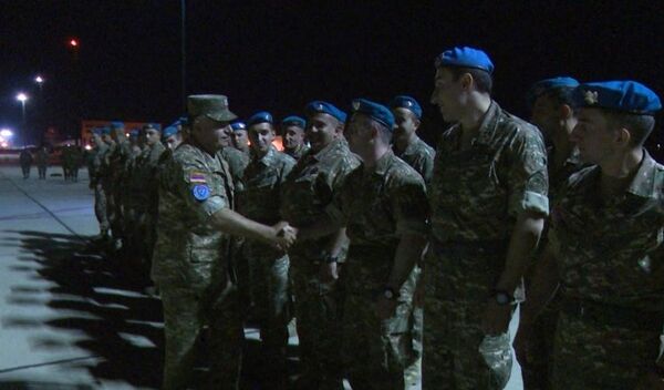 Հայ խաղաղապահները վերադարձել են հայրենիք Հայ խաղաղապահները վերադարձել են հայրենիք - Sputnik Արմենիա