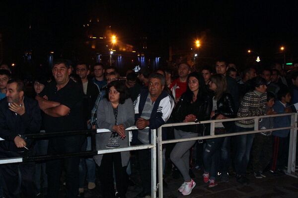 Гюмри встретил своих олимпийских чемпионов Гюмри встретил своих олимпийских чемпионов - Sputnik Армения