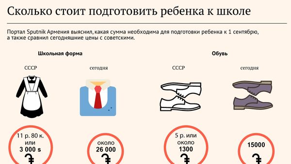 Сколько стоит подготовить ребенка к школе - Sputnik Армения
