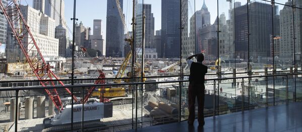 Стройка на месте разрушенных башен-близнецов в Нью-Йорке - Sputnik Армения