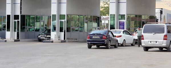 Армяно-грузинская граница. КПП Баграташен - Sputnik Արմենիա