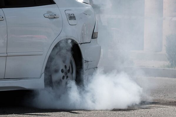 Дрифт и слалом в городе Ванадзор Дрифт и слалом в городе Ванадзор - Sputnik Армения