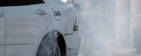 Дрифт и слалом в городе Ванадзор - Sputnik Армения