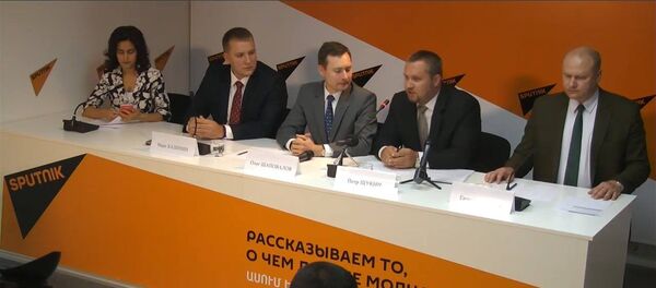 Пресс-конференция к выборам в Государственную Думу России состоялась в пресс-центре Sputnik Армения Пресс-конференция к выборам в Государственную Думу России состоялась в пресс-центре Sputnik Армения - Sputnik Армения