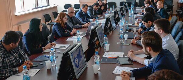 Заседание Клуба молодых интеллектуалов стран Содружества Заседание Клуба молодых интеллектуалов стран Содружества - Sputnik Армения