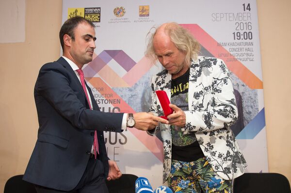 Ансамбль Хортус Музикус. Солист Андрес Мустонен Ансамбль Хортус Музикус. Солист Андрес Мустонен - Sputnik Արմենիա