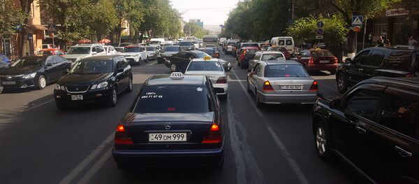 Пробки в городе Ереван - Sputnik Армения