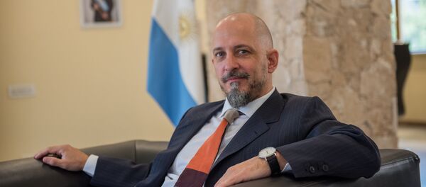 Посол Аргентины в Армении Гонсало Уриолабеитиа - Sputnik Армения