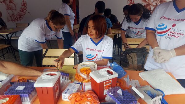 Мероприятие в преддверии Международного дня костного мозга Мероприятие в преддверии Международного дня костного мозга - Sputnik Արմենիա