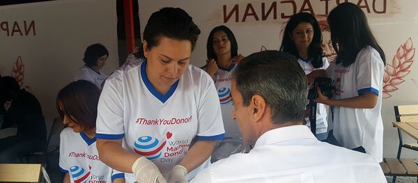 Мероприятие в преддверии Международного дня костного мозга Мероприятие в преддверии Международного дня костного мозга - Sputnik Արմենիա