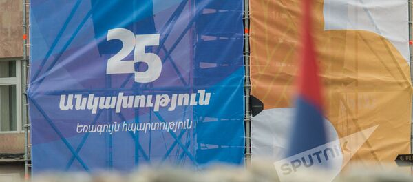 Репетиция парада к 25-й годовщине независимости Армении - Sputnik Армения