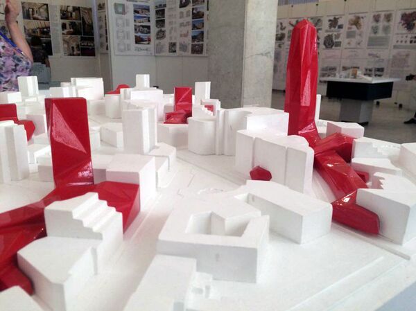 Архитектурная выставка, посвященная 25-летию независимости Армении - Sputnik Արմենիա