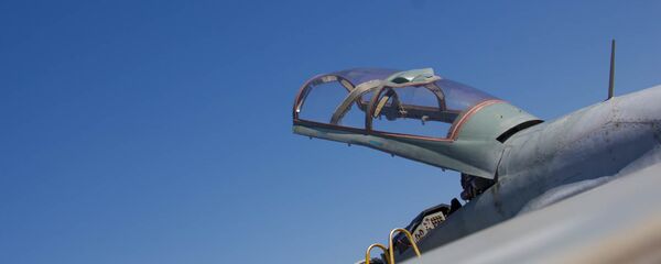 Истребитель МИГ 29 в авиабазе Эребуни. Армения - Sputnik Армения