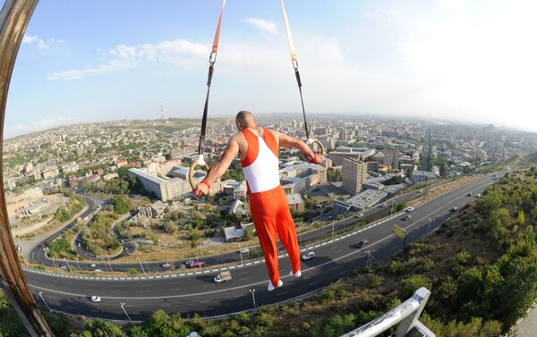 Артак Григорян устанавливает рекорд - Sputnik Армения