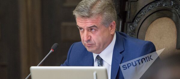 Заседание правительства. Карен Карапетян - Sputnik Արմենիա